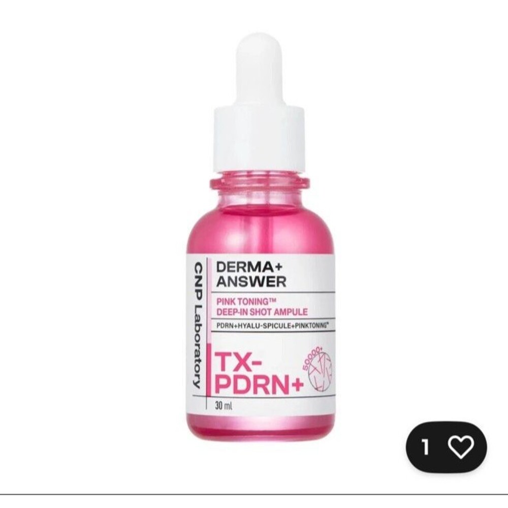CNP Derma Answer Pink Toning Deep-In Shot Ampule TX-PDRN 30mL K-Beauty